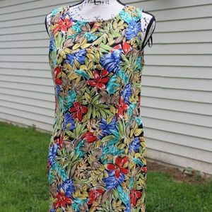 Women's Floral Sleeveless Dress